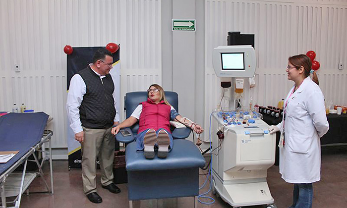 Mineros donan sangre a 228 personas mediante siete campañas altruistas