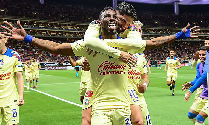 América pega goliza a Chivas en la Concacaf; Se impone por 3-0