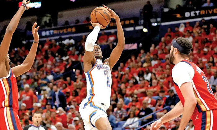 Playoffs NBA: Barrida de Thunder a la vista