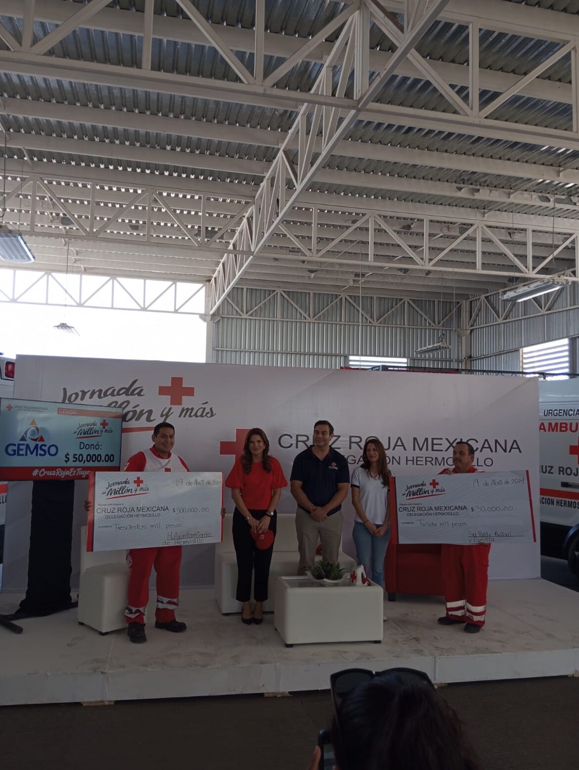 Realiza Cruz Roja Hermosillo Jornada del Millón