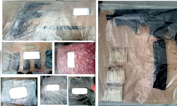 Aseguran armas, droga y cartuchos en Cajeme; Autoridades de Seguridad