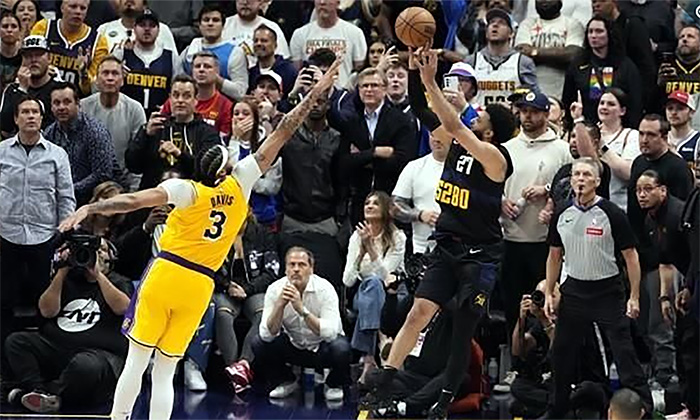 Nuggets remontan y vencen a Lakers en los Playoffs de la NBA