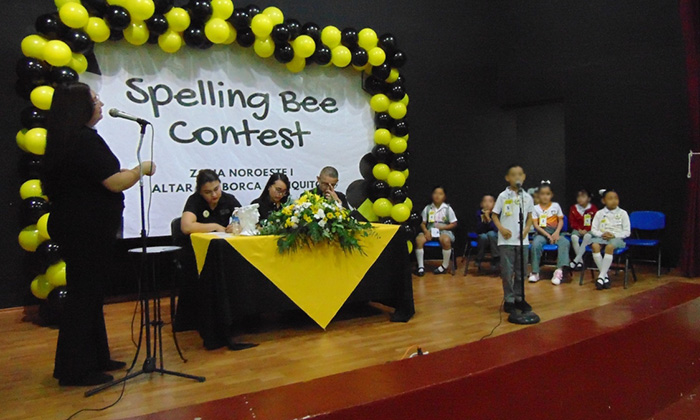 Realizan Autoridades educativas concurso de deletreo en inglés