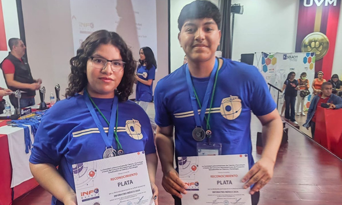 Destacan alumnos de Cecyte en Concurso Latinoamericano