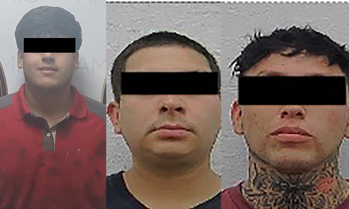 Capturan a tres presuntos ladrones; Quedan en prisión preventiva