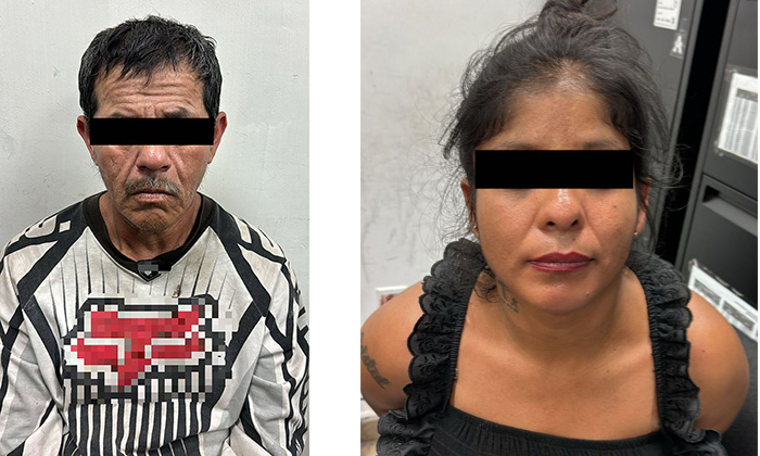 Capturan a un hombre y una mujer con drogas en Ciudad Obregón