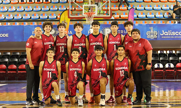 Jugará Sonora dos finales en el basquetbol en los Nacionales Conade