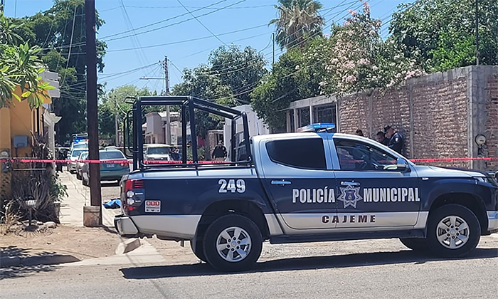 Dejan ataques armados dos muertos y un herido en Ciudad Obregón