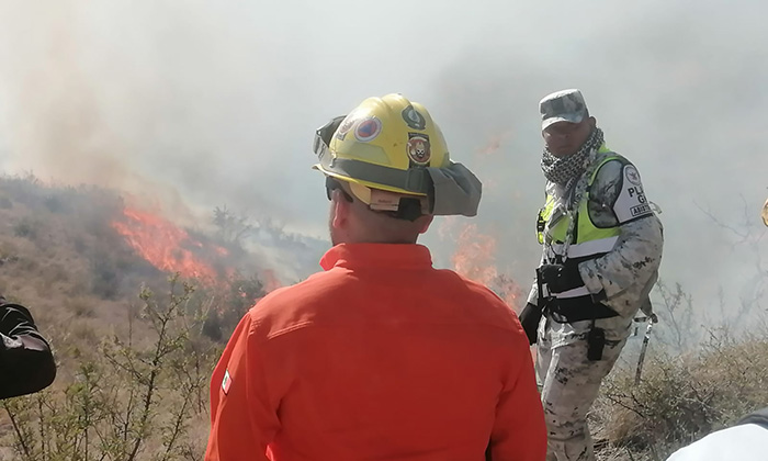 Controlan 100 por ciento incendios forestales en Agua Prieta