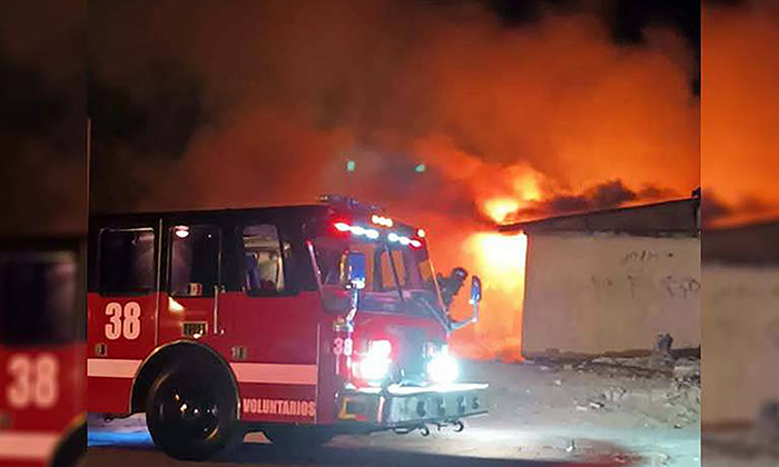 Deja incendio en “cuartería” un hombre sin vida en San Luis Río Colorado