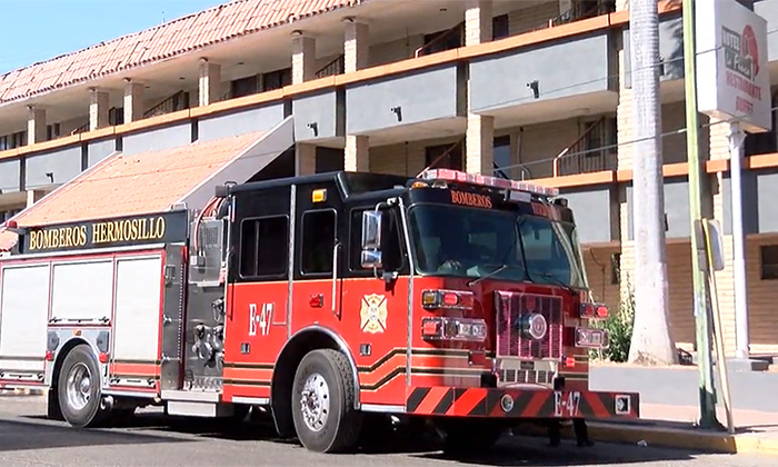Moviliza a Bomberos conato de incendio en el hotel La Finca