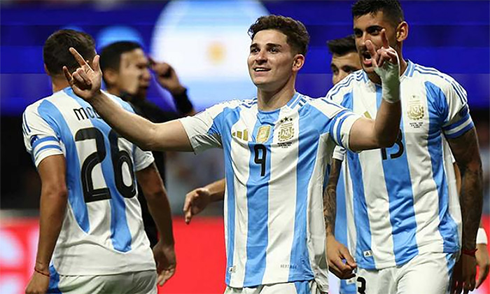Argentina deja en cero a Canadá al iniciar la Copa América