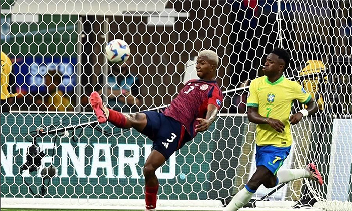 Costa Rica echa a perder debut de Brasil en la Copa América