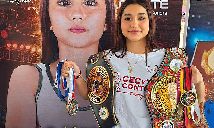 Hermosillense busca campeonato mundial juvenil de box; Es alumna de Cecyte Sonora