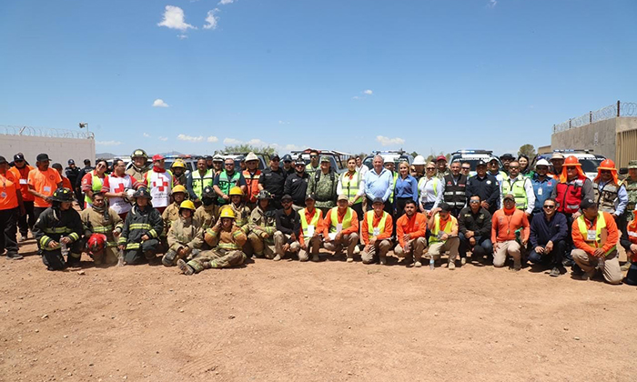 Realizan simulacro binacional en Agua Prieta