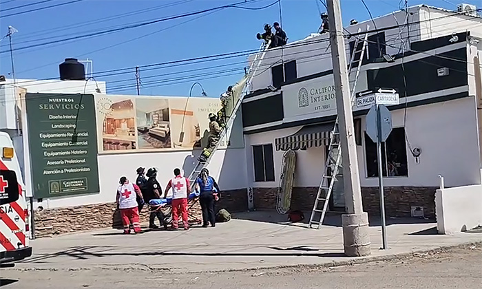 Se electrocuta trabajador en la colonia Las Granjas