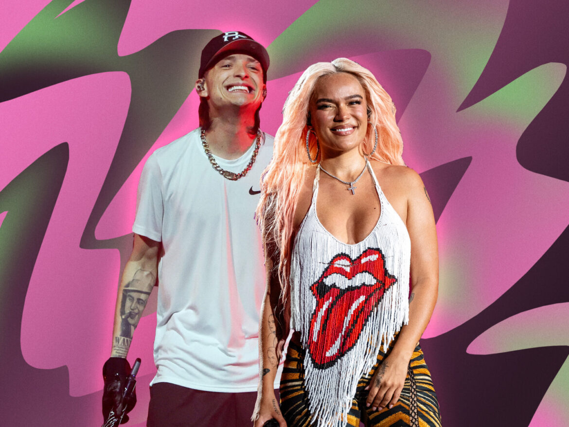 Karol G y Peso Pluma Arrasan en los Premios Juventud 2024