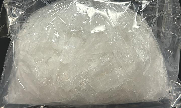 Aprehenden a sujeto con droga crystal en la colonia Valle Dorado