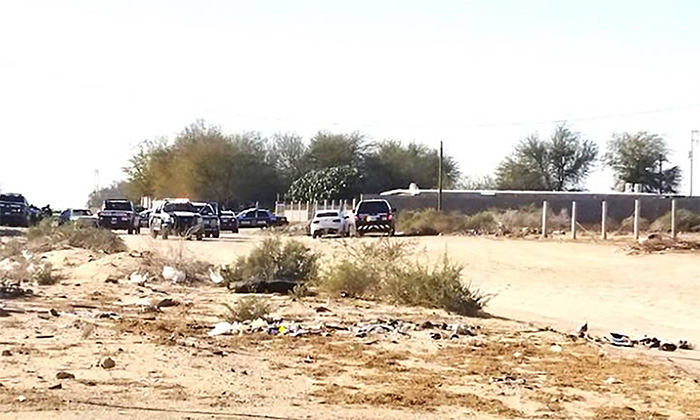 Abandonan cuerpo de hombre ejecutado en San Luis Río Colorado