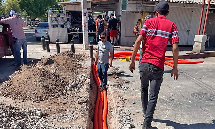 Invierten 10 mdp en rehabilitar mercado en Navojoa; Autoridades estatales