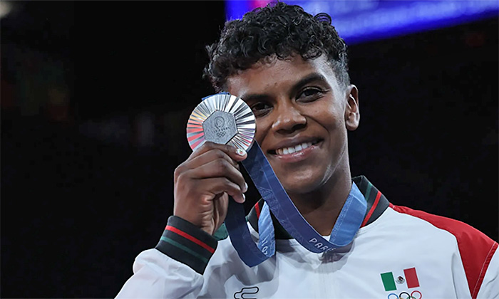 Logra mexicana medalla de plata en judo en los Juegos Olímpicos de París