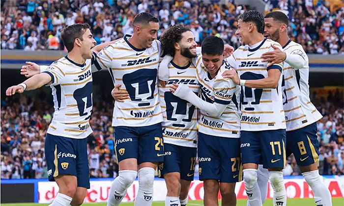 Se impone Pumas a Pachuca; Toma el subliderato del Apertura