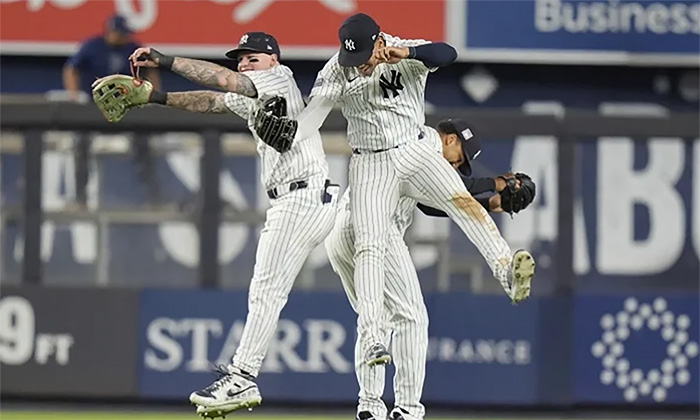 Apalean Yanquis 6-1 a los Rays de Tampa