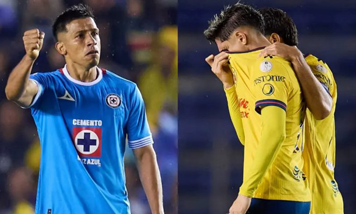 ¡Cruz Azul remonta, golea, es superlíder y hunde en su crisis al América!