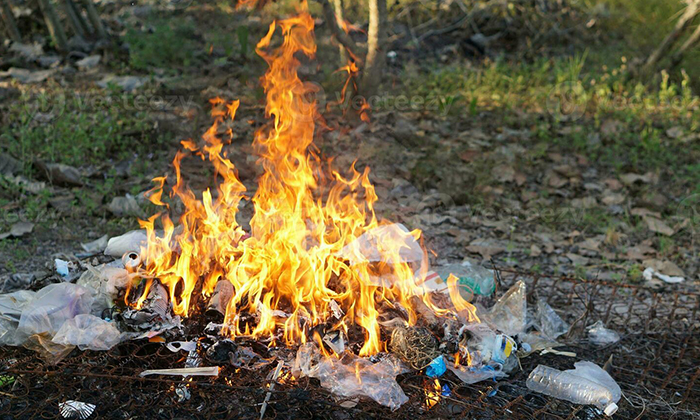 Se incendia predio en la colonia Centro