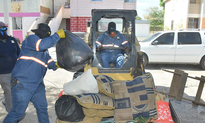 Retiran 41 toneladas de desechos en descacharre en las colonias Solidaridad y Nuevo Hermosillo