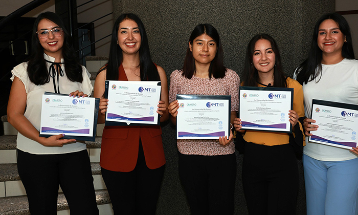 Presentan trabajos ganadores de concurso 3MT en la Universidad de Sonora