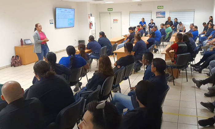 Promueve IMM platica ‘Salud mental y laboral’ en Guaymas