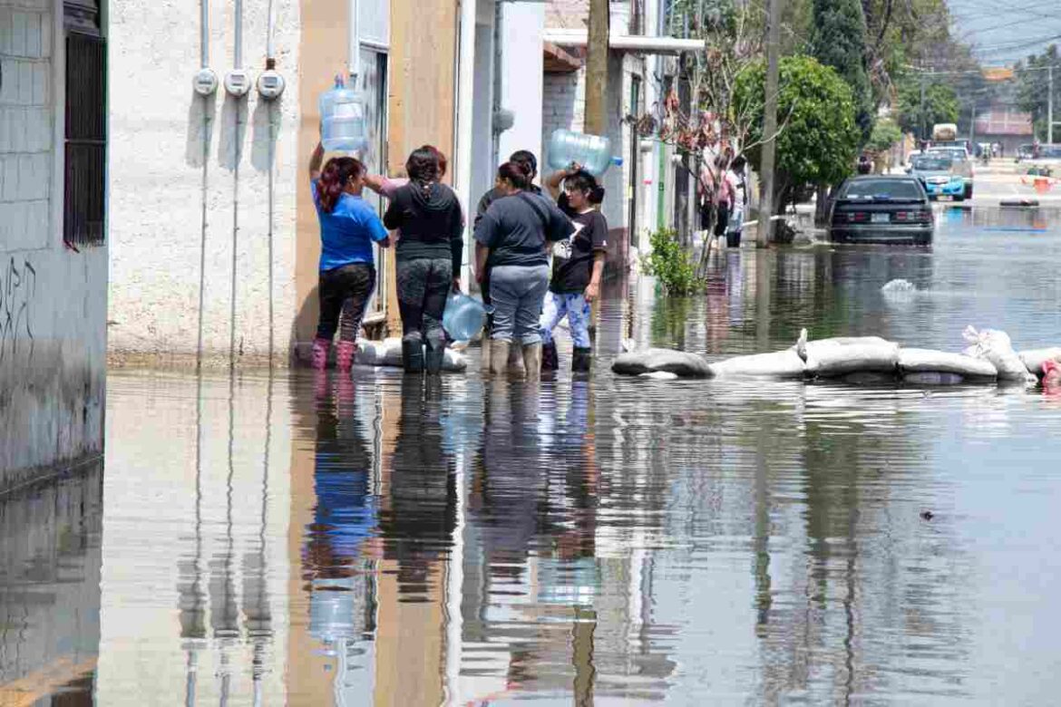 Inundaciones Persisten en Chalco, ya son mas de 13 días