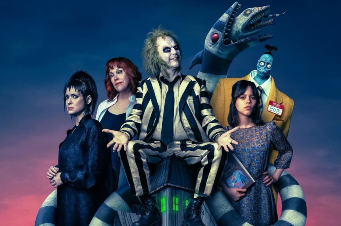 Warner Bros Anuncia Visita de Tim Burton y elenco de Beetlejuice 2