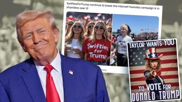 Donald Trump Difunde Imagen Falsa de Taylor Swift Apoyándolo para la Elección Presidencial