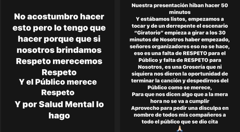 Poncho Lizárraga Expresa su Indignación tras Incidente en Concierto en Bogotá