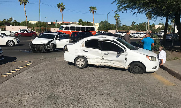 Deja choque daños cuantiosos en la colonia San Benito