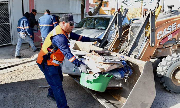 Retiran 81 toneladas de desechos tras descacharre; Autoridades municipales