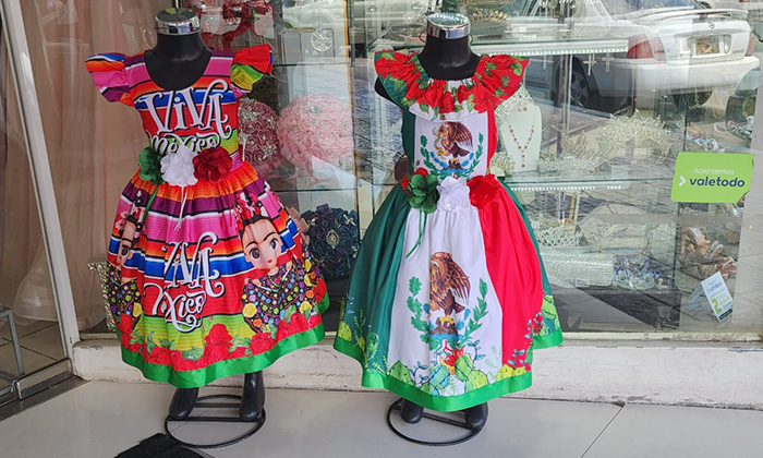 Se alistan comerciantes para Fiestas Patrias en el Centro de Hermosillo