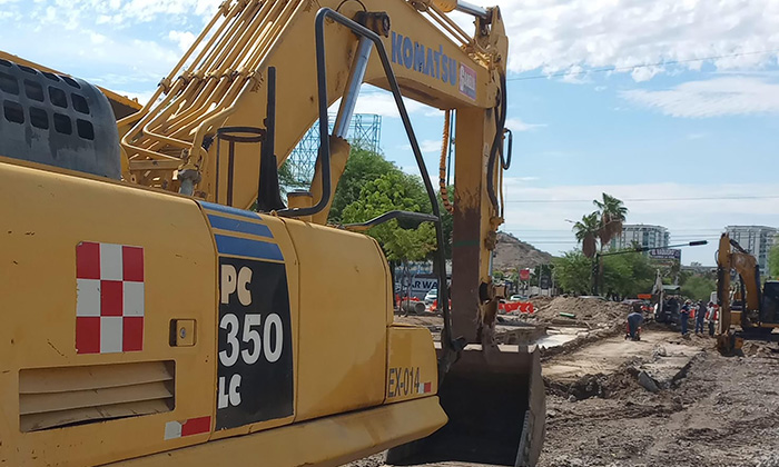 Obras en bulevar Morelos tardarán 50 días más; Señala Agua de Hermosillo