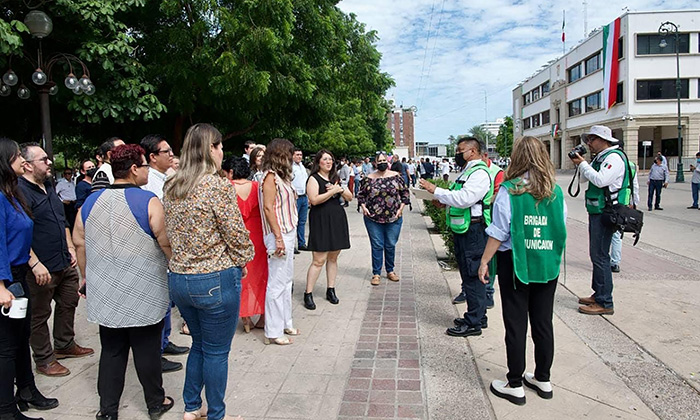 Se preparan para Simulacro Nacional 2024; Autoridades de Protección Civil