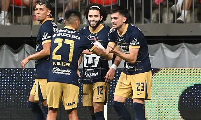 Pumas ruge en la Leagues Cup; Vence 2-0 a Vancouver Whitecaps