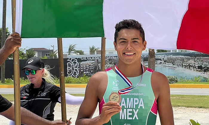 Destaca triatleta sonorense en Centroamericano; Obtuvo bronce