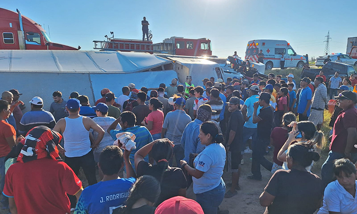 Realizan actos de rapiña en la curva del ‘Carrizo’