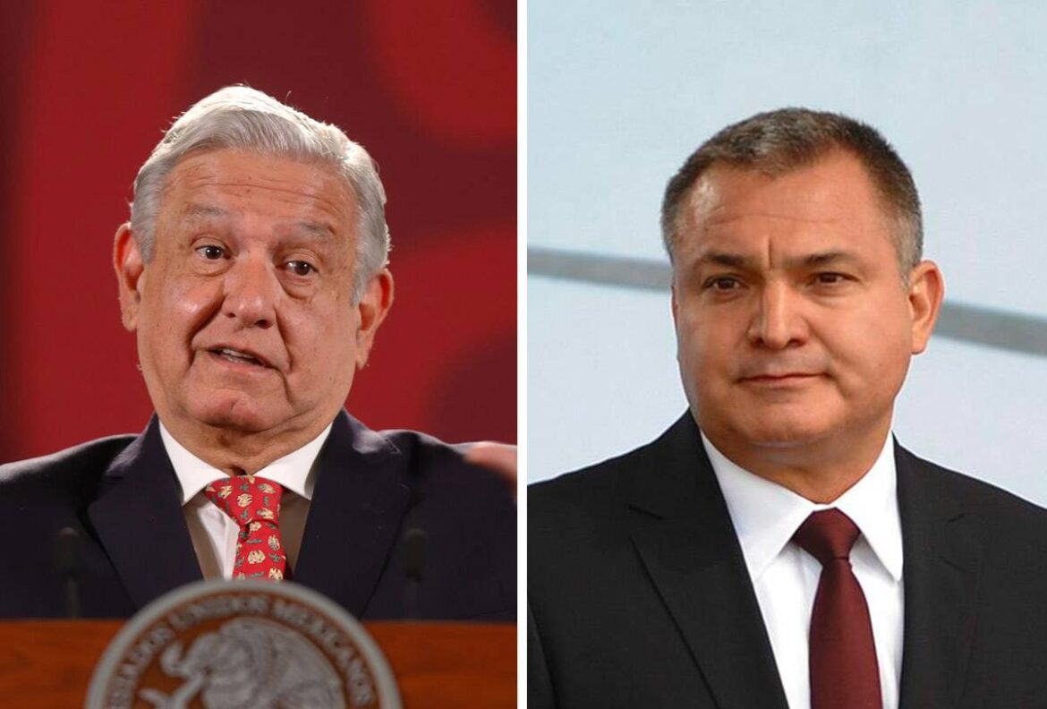 AMLO respondió a la carta de García Luna y pidió que presente pruebas