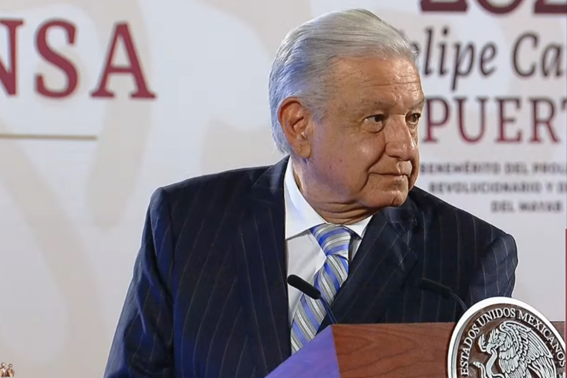 López Obrador denunció que el freno a la reforma judicial es una invasión al Poder Legislativo