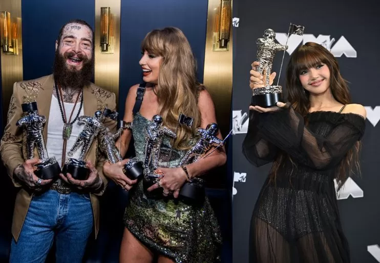 Taylor Swift y Post Malone arrasaron en los MTV Video Music Awards 2024: Conoce a todos los ganadores