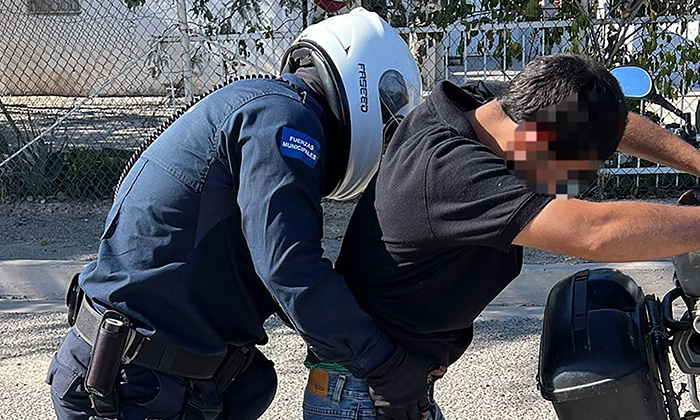 Cae maleante por amenazas y portar droga en la colonia Centro