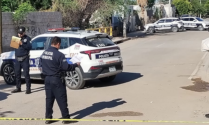 Asesinan a balazos a peatón en plena calle en la colonia Internacional