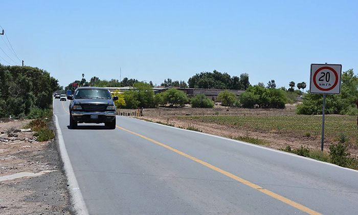 Avanza rehabilitación de carreteras en Sonora